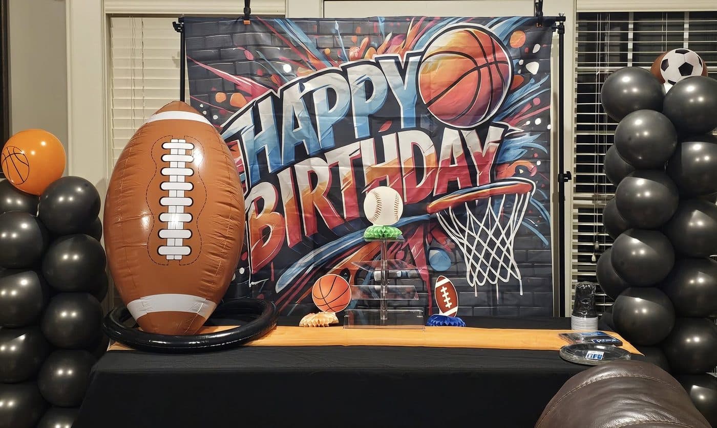 A birthday with a whistle